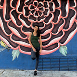Heather Gray-Full Length Leggings-Guerilla Tacos-DTLA