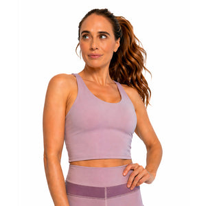 American-Fitness-Couture-Womens-Mauve-Built-In-Bra-Cup