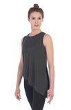 American Fitness Couture Women's Bamboo Side Tie Tank
