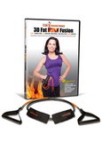 Core Transformer-Fat BURN Pilates & Barre Fusion-Workout Video & Exercise Resistance Tube Kit