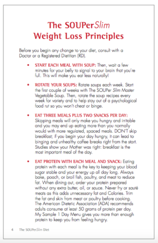 Soup Cleanse SOUPer Slim Meal Plan Diet eBook