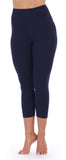 Women's-High-Waist-Three-Fourth-Compression-Leggings-front-image