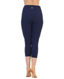 Women_s-High-Waist-Three-Fourth Length-Compression-Pocket-Leggings-navy-back-image